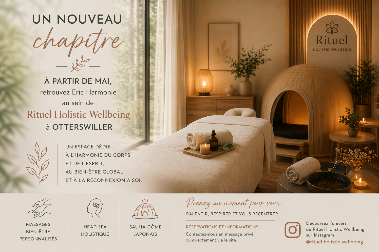 Un nouveau chapitre pour Eric Harmonie : découvrez un lieu dédié au bien-être à Otterswiller